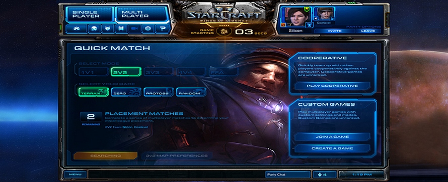 Starcraft 2 – Patch 1.2.1 seit heute Morgen Online