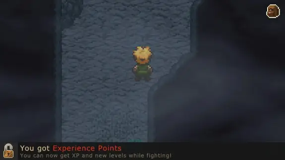 evoland's sucky experience points