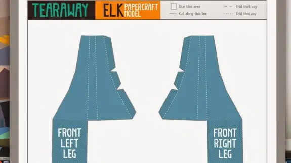 Tearaway Falten