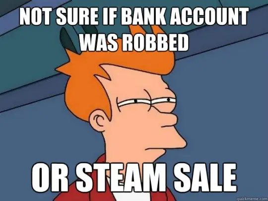 steam sale, probably