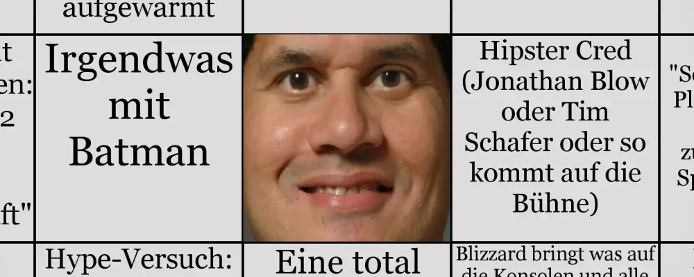 E3: Unser großes E3 2014-Bingo!