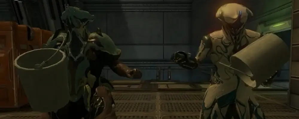 Warframe für die ALS-Ice-Bucket-Challenge