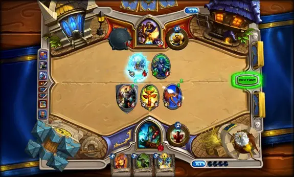 Dass es sich bei diesem Spiel um Hearthstone handelt, müssen wir wohl niemanden mehr erklären.