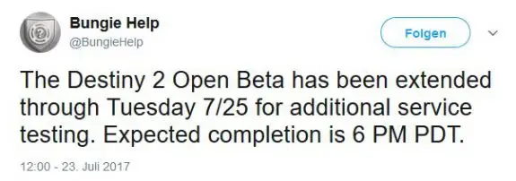 Destiny 2 Beta