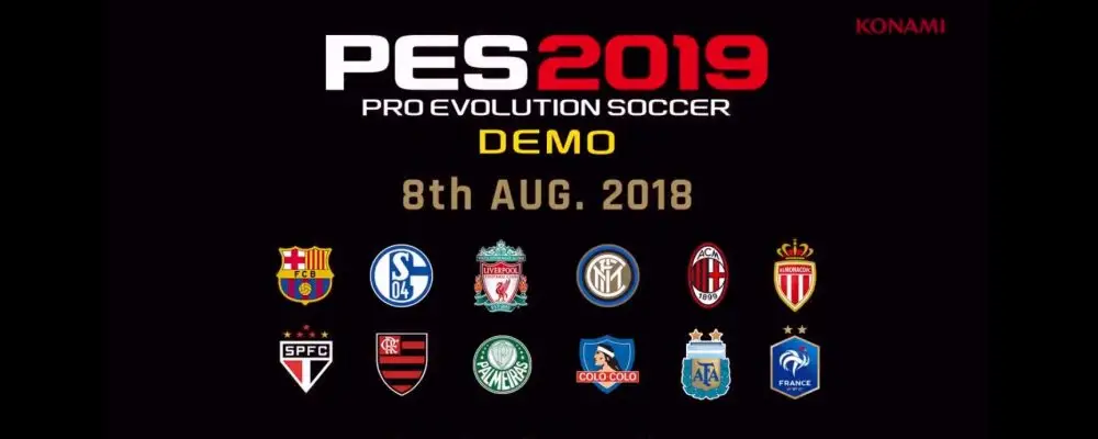 PES 2019: Demo erscheint im August