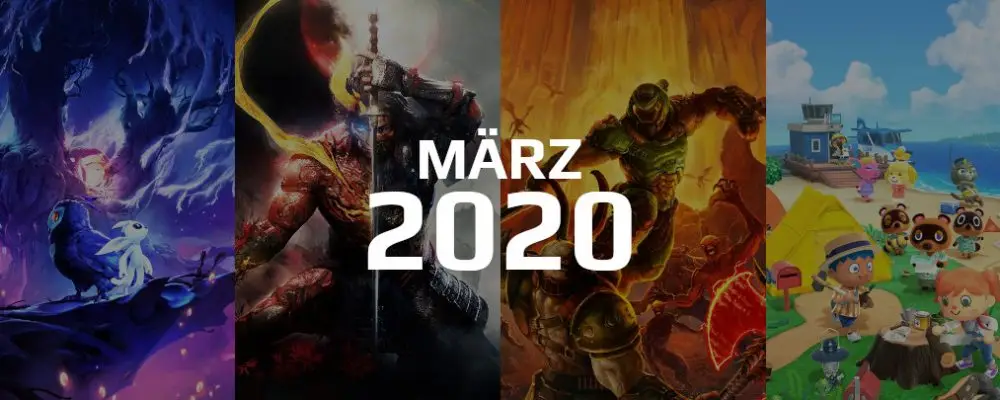 Gaming Highlights im März 2020