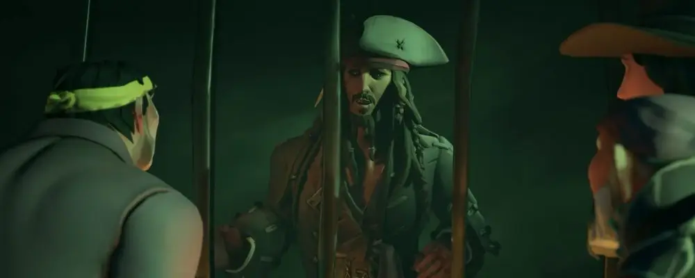 Sea of Thieves meets Jack Sparrow
